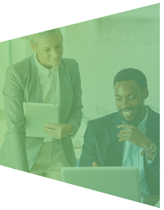 Business leaders in discussion